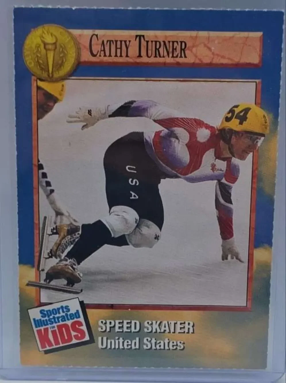 1994 Sports Illustrated for Kids #231 Cathy Turner Card